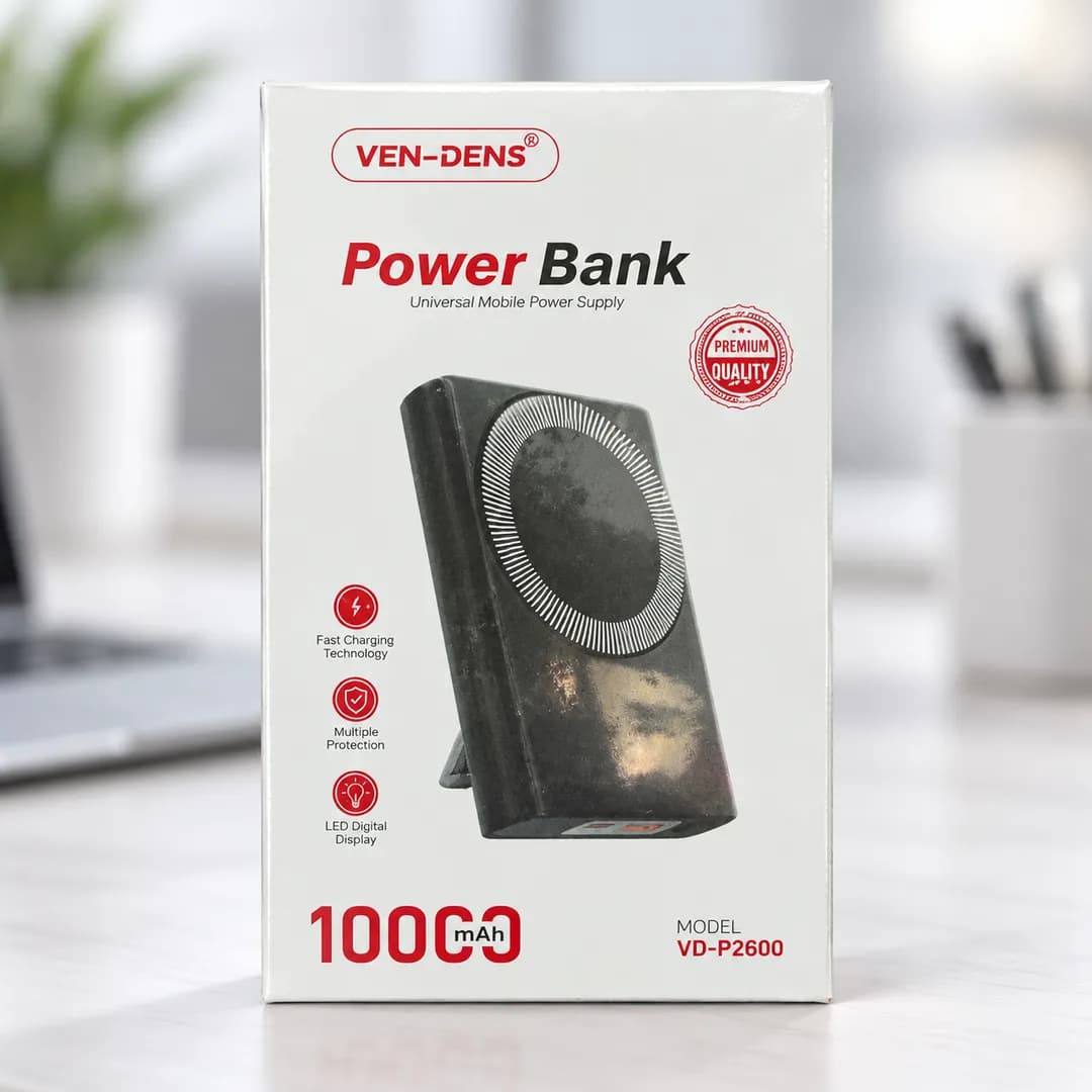 VEN-DENS VD-PB030 10000mAh Wireless Power Bank with Magsafe